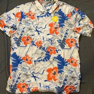 Puma golfing polo and shorts